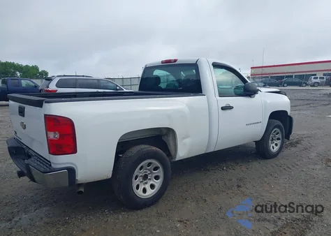 2008 Chevrolet Silverado 1500 Work Truck из США, поврежденный, VIN 1GCEC14X48Z150016